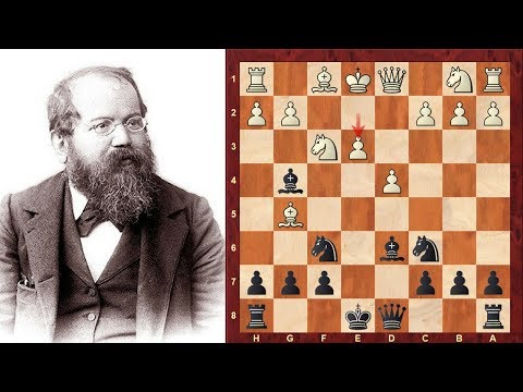 Interesting Chess Game: Henry E Bird vs Wilhelm Steinitz : Match (1866):London England: Bird Opening