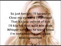 I Remember Kelly Clarkson lyrics 