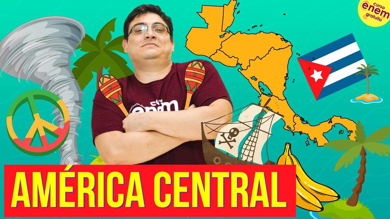 CARATERÍSTICAS GEOGRÁFICAS DA AMÉRICA CENTRAL