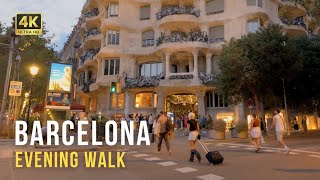 Download lagu Barcelona, Spain🌙 Evening City Walk | 4K Walking Tour mp3