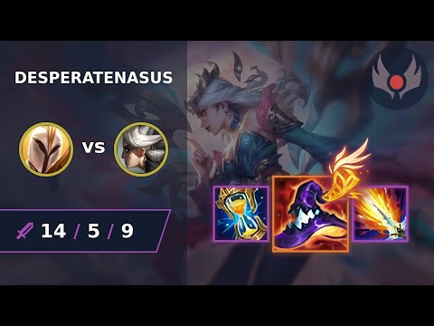 [ DesperateNasus ] Kayle TOP vs Camille | EUW GRANDMASTER | LOL Season 2024video