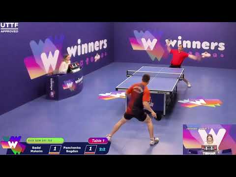 WINners CUP table 1 04.02    Badai Maksim - Panchenko Bogdan  12:30