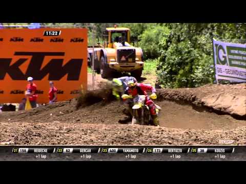 MXGP of Czech Republic 2015 FULL Race Replay MXGP Race 1