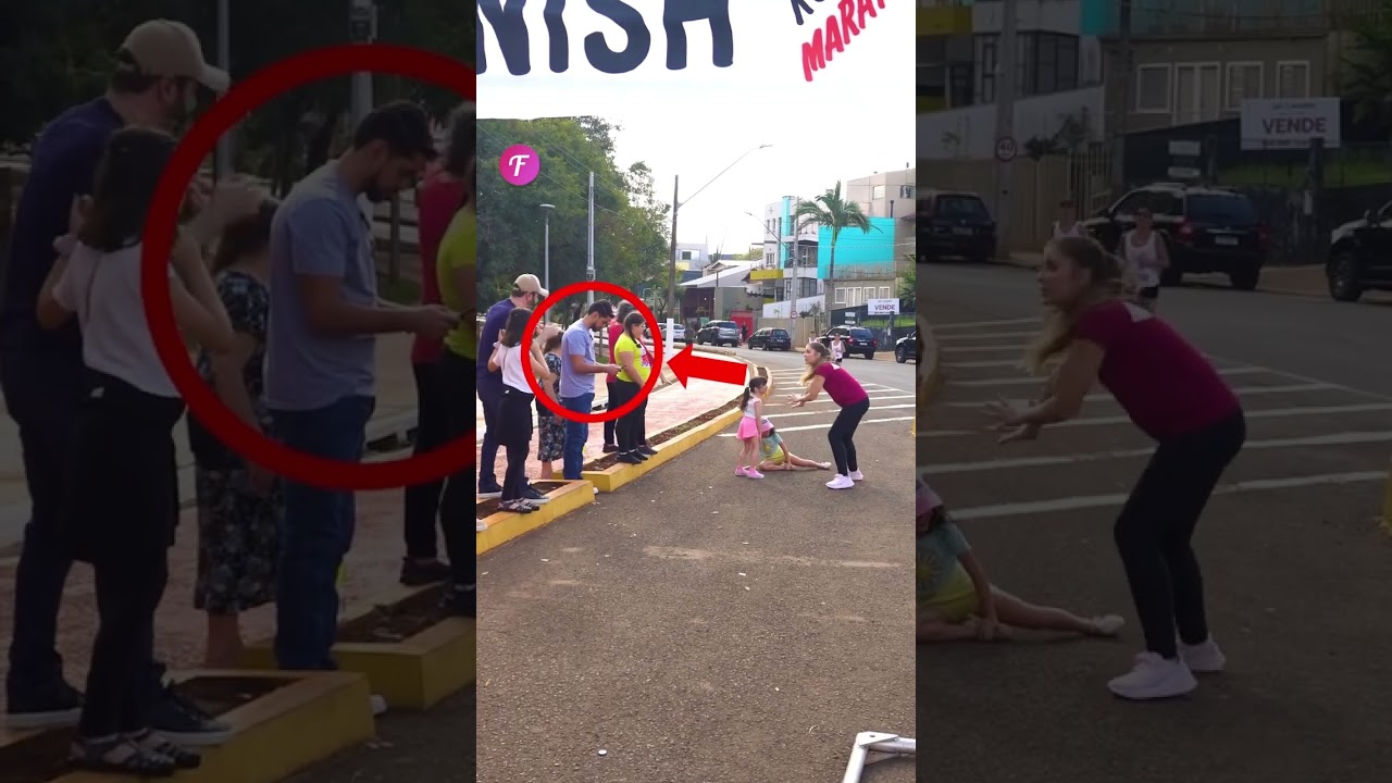 Kids Run to Hug Mom at Marathon Finish, But She Has a Goal #shorts