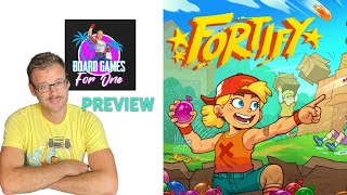 Fortify Board Game Review with Mike from Boardgames for One