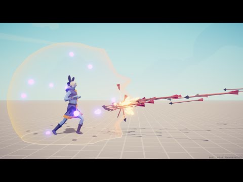 CELESTIAL AEGIS vs ARCHERS - Totally Accurate Battle Simulator TABS