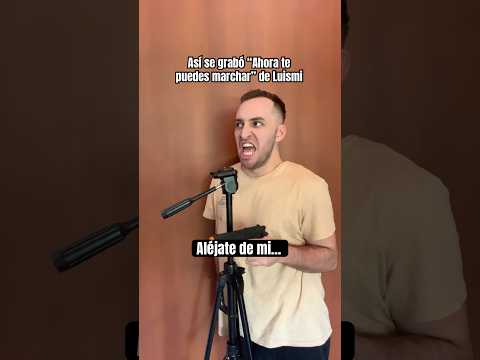 🎤 Así se Grabó “Ahora te puedes marchar” de Luis Miguel 🪩 #youtubeshorts #shorts