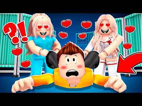 Dwie PIELĘGNIARKI ZAKOCHAŁY SIĘ WE MNIE na BROOKHAVEN w Roblox!