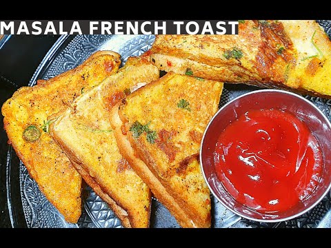 Indian Masala FrenchToast | Easy Cheese French Toast Breakfast | Indian Style French Toast Recipe