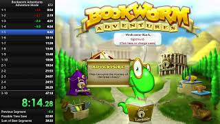 Bookworm Adventures Speedrun - Adventure Mode in 46:22