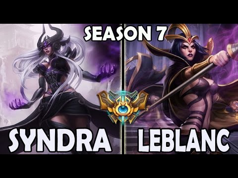 SKT T1 Faker Syndra vs Leblanc - Rank #78 Challenger Korea