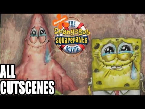 The SpongeBob SquarePants Movie All Cutscenes ( Game Movie )