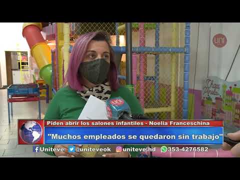 Piden volver con los salones infantiles