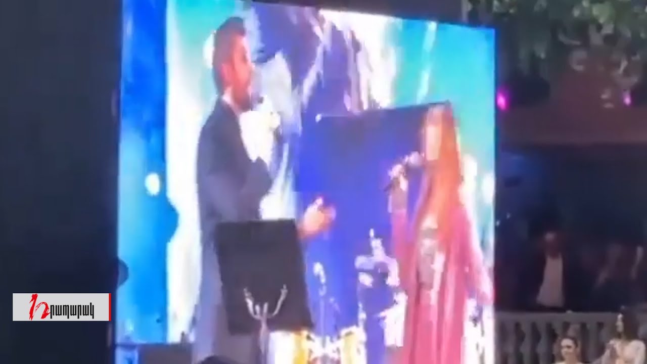 Արամ mp3–ի կատարումը Ծառուկյանի որդու հարսանիքին