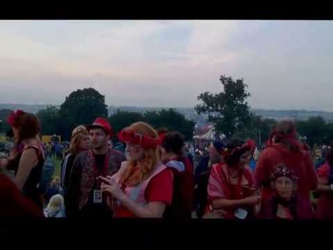 Shakti Sings as Gaia's Guardians at Glastonbury 2013