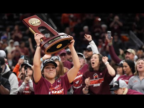 Georgia Amoore and the Virginia Tech Hokies didn't come this far, to just come this far