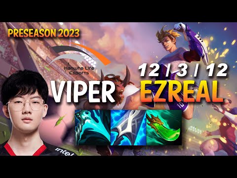 HLE Viper EZREAL vs LUCIAN ADC - KR Ranked