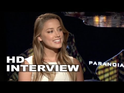 Paranoia: Amber Heard Official Interview | ScreenSlam