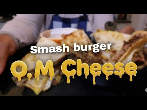 Turkey Smash Burger Quesadilla? O M Cheese!! Game Changer