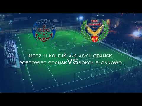 Portowiec Gdańsk - Sokół Ełganowo | Mecz 11 kolejki A-klasy Gdańsk II