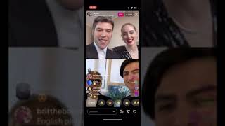 ANDREA BOCELLI canta Perfect Symphony dal balcone di Fedez e Chiara Ferragni (IG Live)