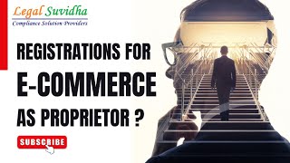 How to start Ecommerce business legally | Sole Proprietorship Online selling