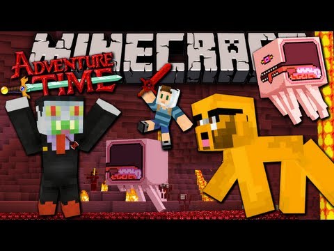 Swimming Bird - Minecraft: Adventure Time! Map Quest in Ooo with Jake - FINALE Ep.7 - Nightosphere Knightmare