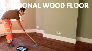 HOW TO RESTORE ORIGINAL HARDWOOD FLOOR BOARDS IN AN OLD HOUSE | 1900 ENGLISH VICTORIAN TERRACE | HWH