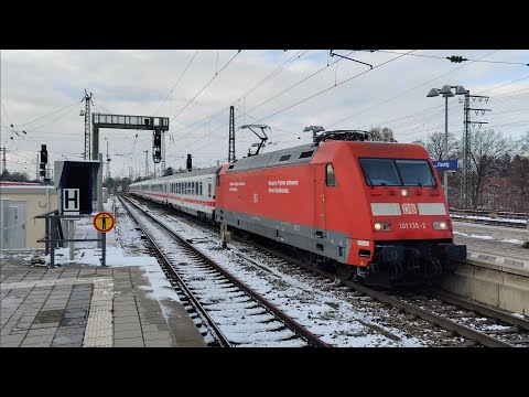 101 135-2 mit IC2083 von Hamburg nach Freilassing