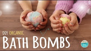 How to Make DIY Bath Bombs | Easy Recipe! Kids Safe & Organic