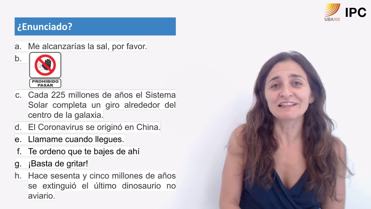 IPC: El reconocimiento de argumentos - Ejercicios I