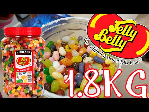 Review Kirkland Jelly Belly Bean Bulk Jar 1.8kg 44 flavours Sweets