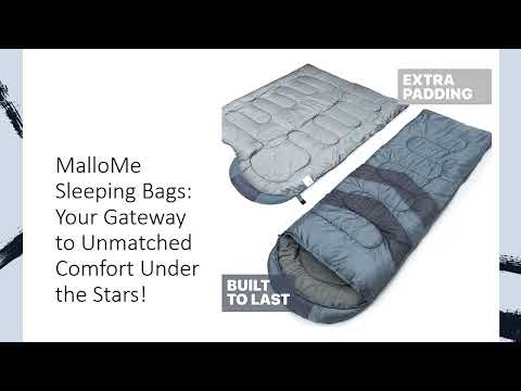 MalloMe Sleeping Bags: Your Gateway to Unmatched Comfort Under the Stars!