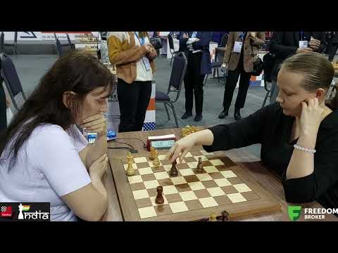 And the flag falls down | IM Sofio Gvetadze vs GM Valentina Gunina | World Blitz 2022