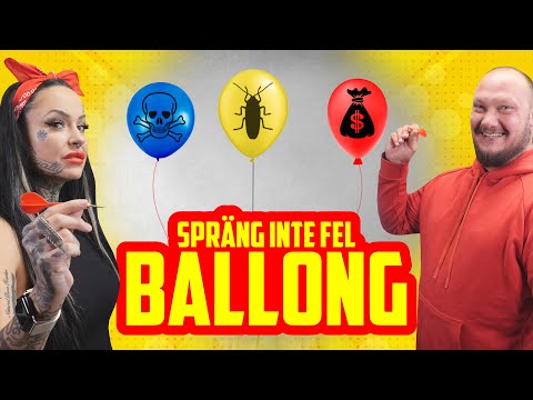 Smäll Inte Fel Ballong - Straff Eller Pris