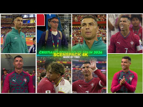Thumbnail for Cristiano Ronaldo Vs Spain WC 2026 / RARE CLIPS ● SCENEPACK 4K (With AE CC and TOPAZ) by video, WiLL, vide