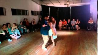 Yamila Ivonne & Rodrigo Fonti @ EL RECODO TANGO (Bordeaux 14-06-2014)