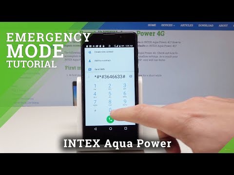 How to Activate Engineer Mode in INTEX Aqua Power 4G - Engineering Feature