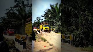 Download lagu oleng akibat jembatan rusak #truksawit #storytruk #trukoleng #trukviral #videotrending #shortsvideo mp3