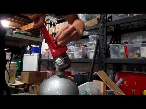 Breaking A Scuba Tank Valve