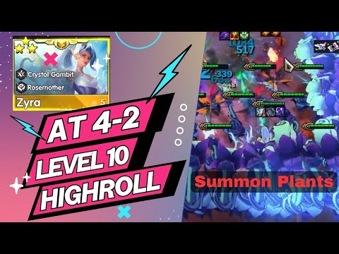 3 STAR ZYRA ⭐⭐⭐ CHEATED LEVEL UP AUGMENTS | TFT SET 15 RANKED GAMEPLAY