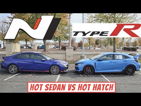 FK8 Honda Civic TYPE R VS Hyundai Elantra N!
