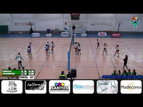 J.13 LIGA VOLEIBOL 21/22 INFANTIL MORALEJA - VILLANOVENSE PART.2