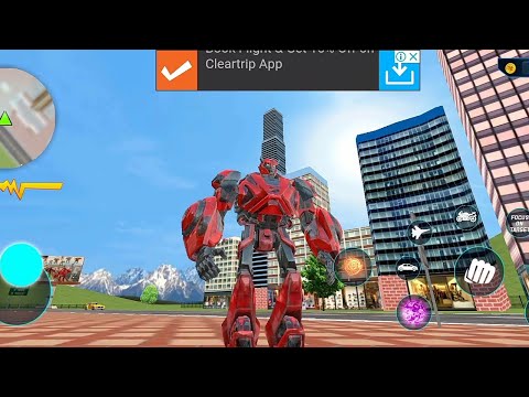 Flying Jet Robot Car Transform Games||Gameplay||By •RAGF• || #11