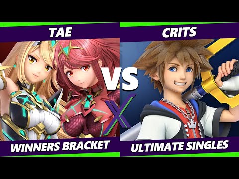 S@X 432 - Tae (Pyra Mythra) Vs. Crits (Sora, Lucas) Smash Ultimate  - SSBU