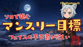 【FFXI】ソロでマンスリー目標をこなしてフェイス手引書をもらおう