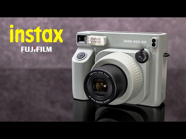 Vídeo relacionado con HIYQIN Funda Protector para Cámara Compatible con Fujifilm Instax Wide 400/210/300, Funda Rígida de EVA con Correa para el Hombro, Bolsillo de Malla y Marcos Magnéticos - Azul