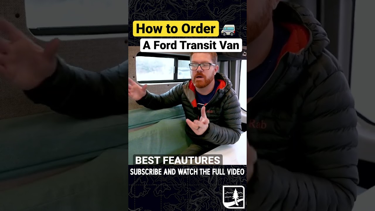 How To Order a Ford Transit Van #vanconversion #vanlife #transitvan #camperconversion #campervan