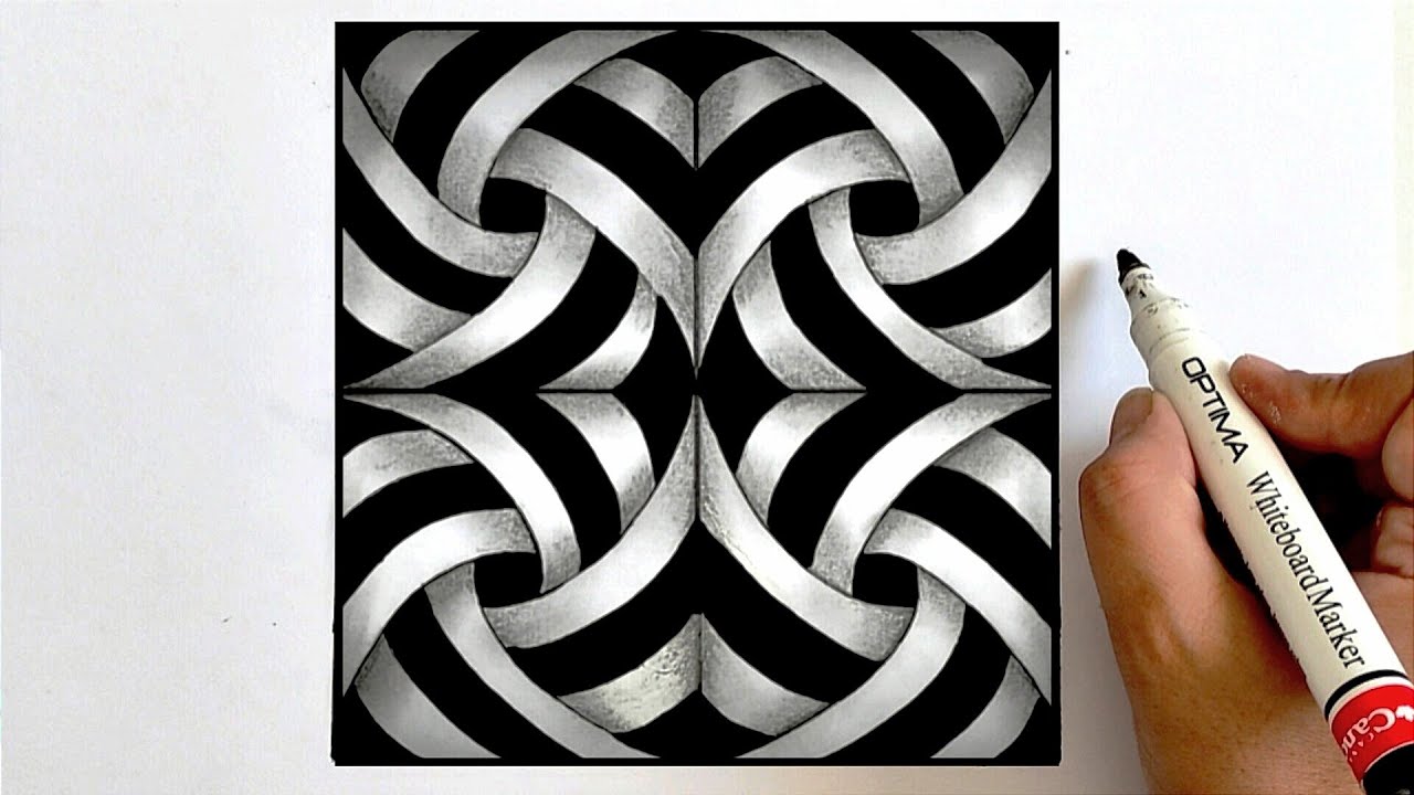 Easy 3D Drawing and Optical Illusion Tutorials