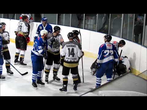 Tomáš Maurenz vs. Michal Hastrman (Hluboká nad Vltavou Knights - HC Tábor B 6:1, 2018-19)